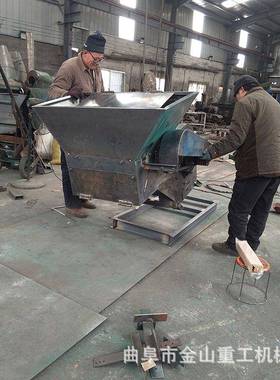 秸秆揉丝粉碎机540型玉米JWP自进龙料碎粉机绞自动进料粉芯碎机