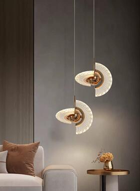 后现个创意吧台吊灯欧性式锌代合金旋楼梯灯别墅L转83506ED床头小