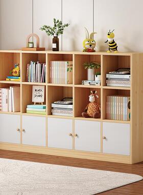 cs全子实木YGTS-XFZ组儿童书架落地置储物架书柜家用电视柜物收纳