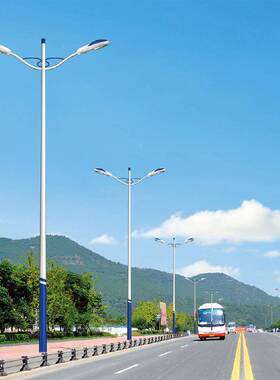 led市电灯路灯5米米道路高led路灯杆新农村MVX6杆太阳能路灯道路