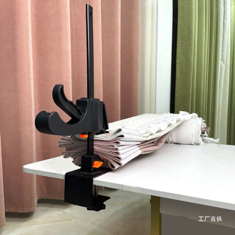 窗帘定型伸缩夹具单人折叠打包操作神器不用气不用电窗帘折叠钺鸣
