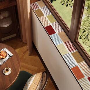 美式感窗台垫子防水防潮窗台防护垫窗台边沿垫飘窗皮革窄aω