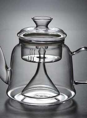 玻璃茶壶水壶耐高温MYJ蒸套茶加厚煮茶壶煮茶器电陶炉壶茶具琪之