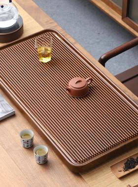 茶盘家用海2025新款实木茶托盘办公室用干泡JMH71943茶茶台茶电木