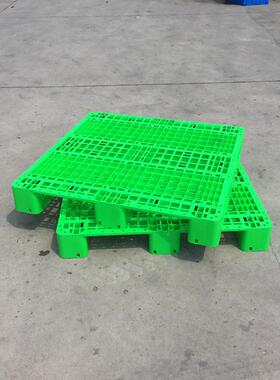 塑如顺绿色1111网格川YLN托盘塑料垫字仓板新料货架托胶盘