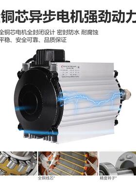 直驱式璃异步玻钢负压风机厂家PVI喇叭工风业排扇抽风形机大风量