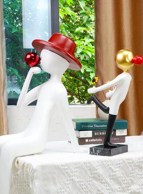 简代日现用摆约件客高SZ8977厅档摆件欧式酒店前台家居饰品