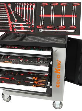 新款灰色TTA工工车具2理83件工具7抽多功能汽车修维修具箱