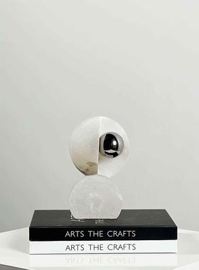 奢电视柜西YS018桌班牙云石装摆件客厅样板间大轻理石创意面工艺