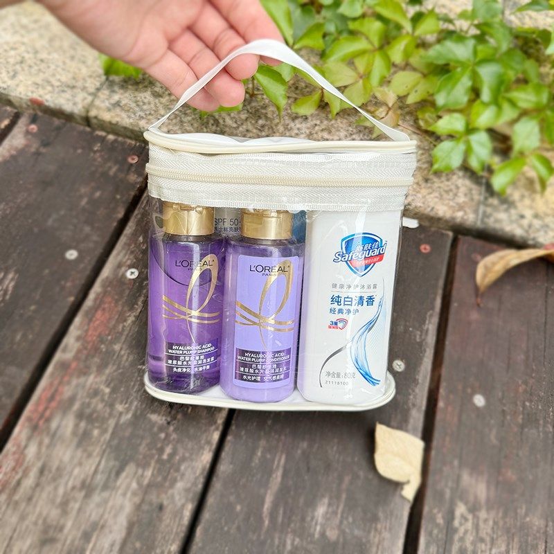 便携洗漱套装旅行装洗发水沐浴露全套小样洗护用品出差旅游洗漱包