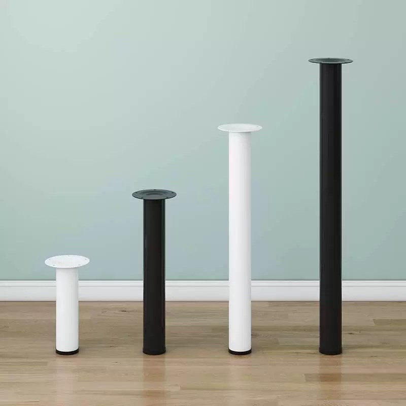 金属喷塑铁艺桌腿支架可拆卸餐桌办公桌支撑腿吧台脚电脑办公桌脚