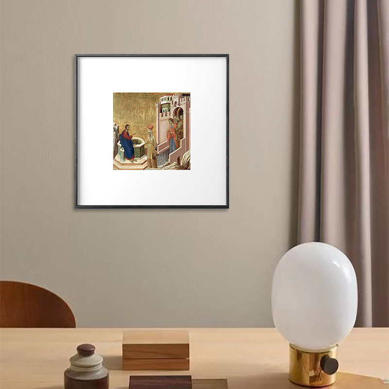 【多彩可爱】文艺复兴中世纪餐边柜中古复古装饰画客厅沙发墙挂画