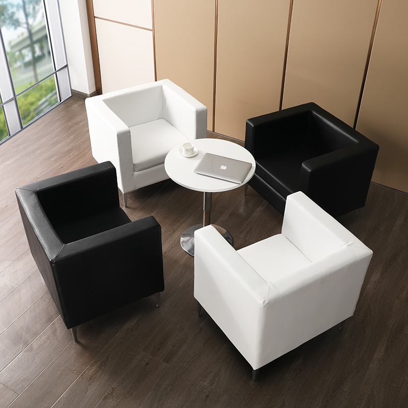 时尚办公会客沙发茶几商务洽谈s店休息区酒店大堂客房售楼部