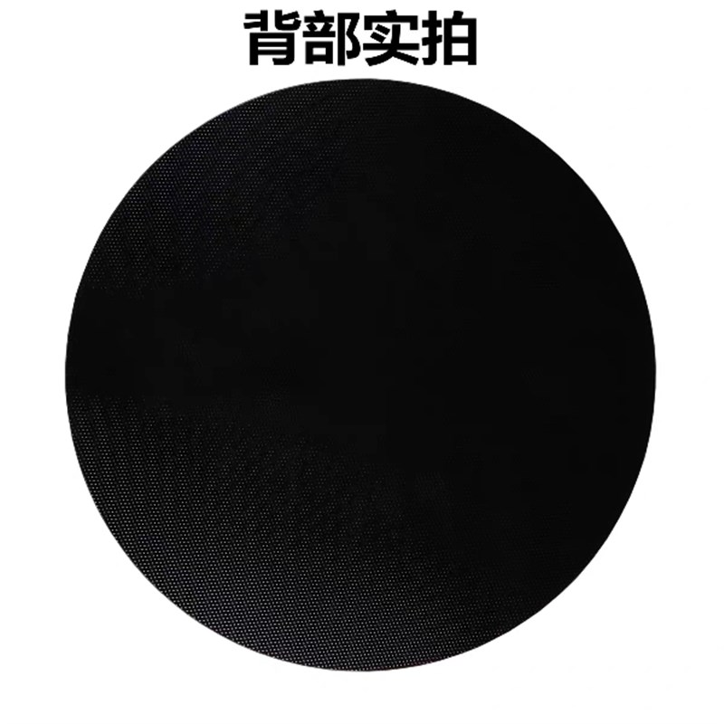 商用大功率15KW电磁炉微晶玻璃面板3CM黑色圆形MM厚30mm耐高温