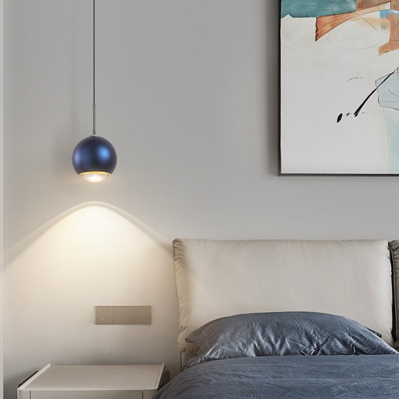 可升降吊灯餐厅吧台餐桌岛台茶室卧室床头柜创意触摸开关小吊线灯