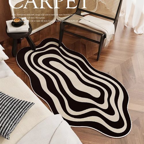 2024新款卧室地毯床前毛毯高端主卧室床前法式覆古房间地板垫特殊