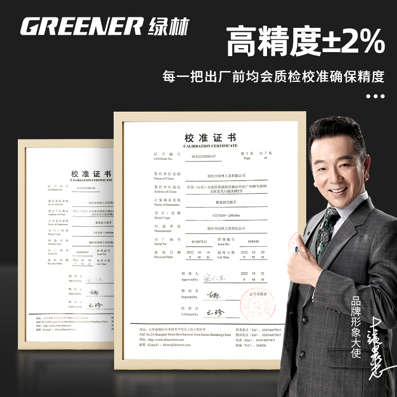 绿林数显扭力扳手高精度可调节预置式力矩定扭公斤火花塞扭矩扳手