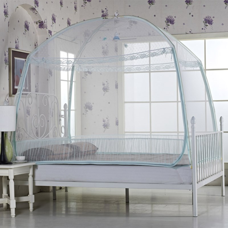 1.6米宽床蚊帐三门1.8/80*160/1.1m儿童宿舍蒙古包1.2米加密0.9米