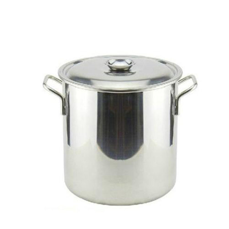 不锈钢煮茶桶煮珍珠桶大容量带盖汤桶商用油桶加厚汤锅奶茶店用品