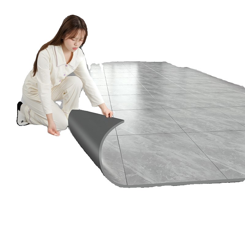 100地板贴原木自粘自己铺翻新改造家用地板革地砖加厚防水耐磨