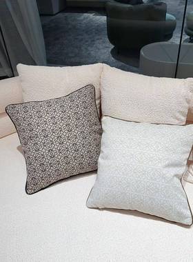 燕麦色枕轻奢高腰档酒店样间02板现代简约沙发客厅抱枕床头靠垫靠