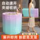 免装 浴738用缸耐用成人浴桶成人安 可折叠泡澡桶全身加厚大人家款