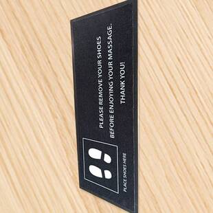 科洋商用脚印地垫 尼龙印花橡胶防尘门垫广告地毯logo doormat