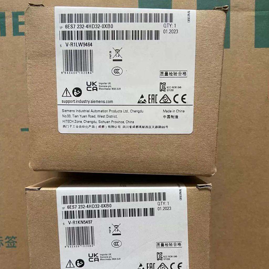 6ES7232-HD32-0XB0西门/子SM1232模拟量输出模6ES7232-6S7H232E4D