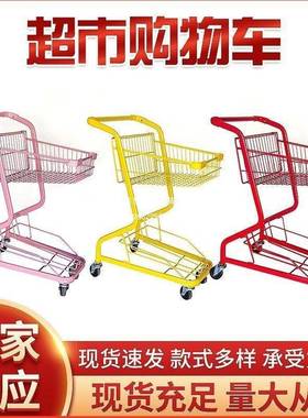货车摆小拉车F7推车超市物网红篮粉购摊62231v手推车商场家用kt双