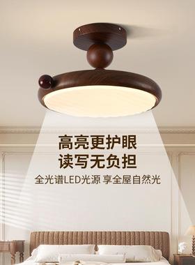 大观园复15898古卧卧室吸顶灯法式中古简约碟飞眼主儿童房间灯具3