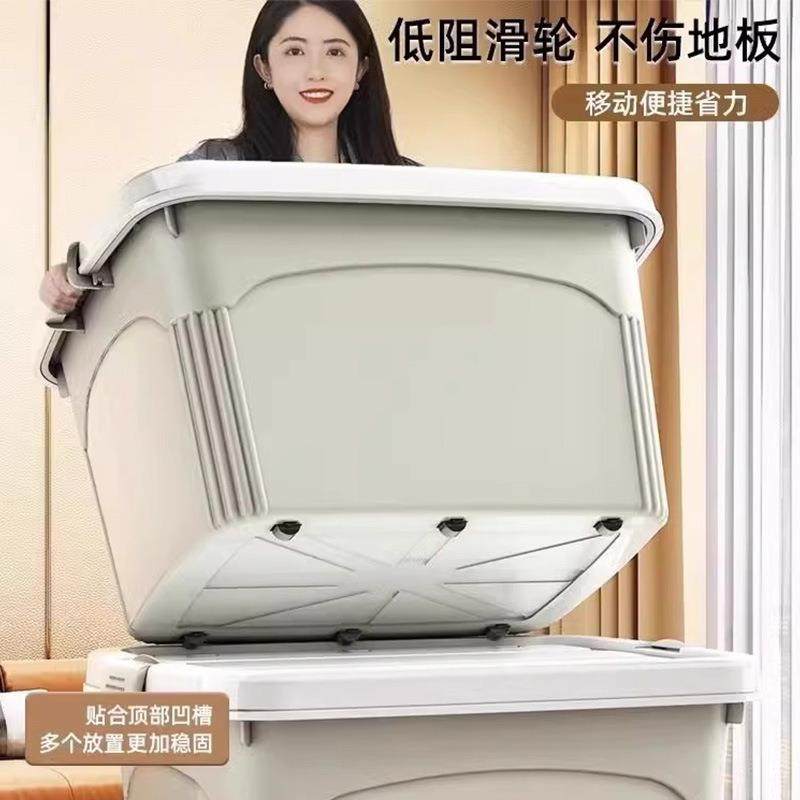 收纳箱衣家用特大号厚玩塑料大容量服储物箱收纳盒具整PL-A634.加