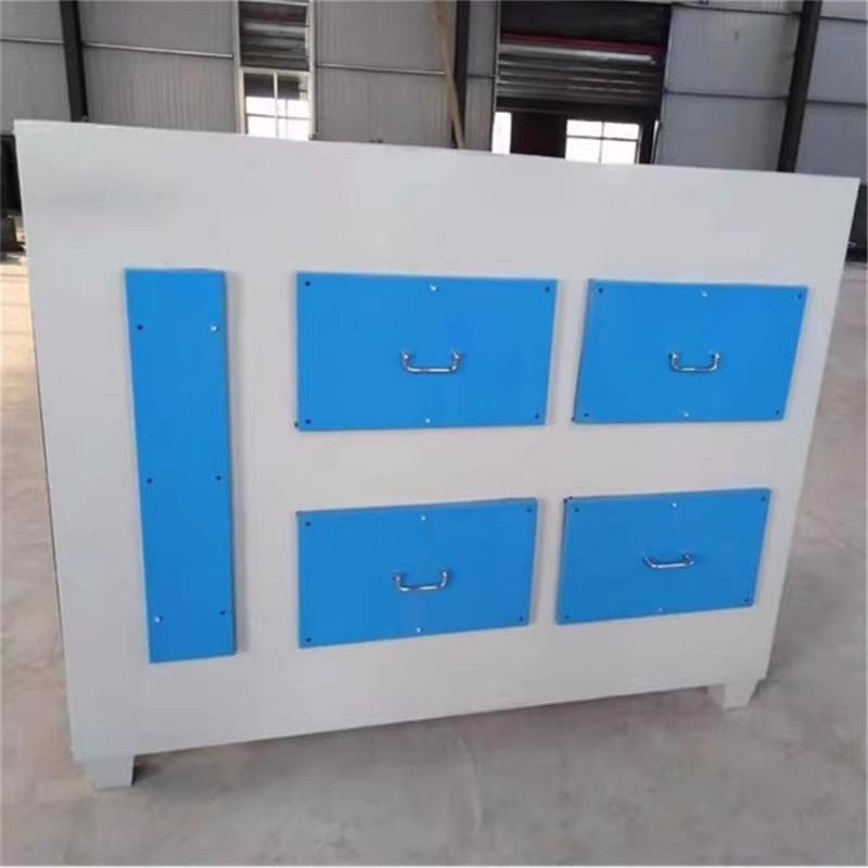 二级蜂窝活性炭吸附箱废气净化