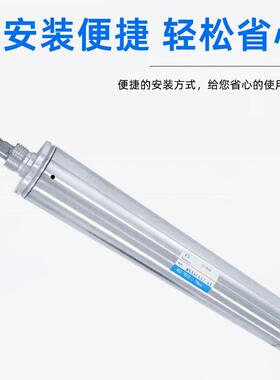 亚德客气迷你气缸簧单作MSA40*57弹用迷你气MSA40*57-缸SA厂家直