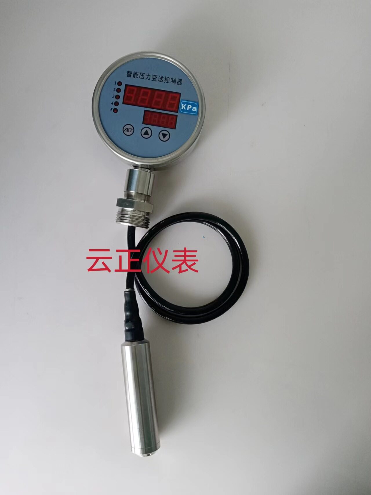 YM-DC4电池供电数显液位表 变送器控制器