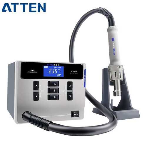 安泰信 ST-862D 智能大功率热风拆焊台恒温数显热风 1000W
