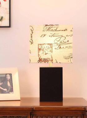 LED USB边桌和台灯卧室客厅或办公室的现代灯布艺灯罩5V1AUSB端口