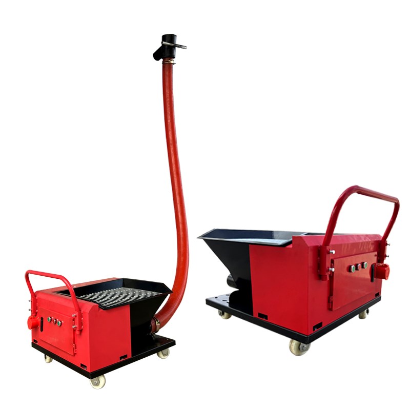 小型二次构造柱泵螺旋上料机二次结构浇筑泵细石砂浆混凝土输送泵