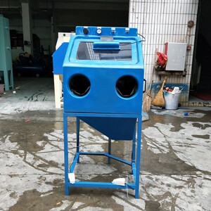 水喷砂机液体喷沙机环保无尘6868 9070 9090不锈钢喷砂机订做