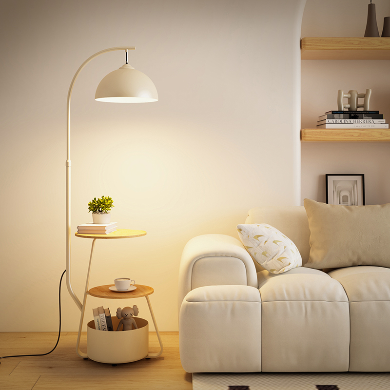 法式奶油风沙发旁边几侧边柜移动茶几桌客厅角几简约现代创意置物