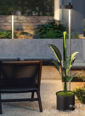 草坪户灯户外水太阳能花C1270盆灯家用庭院灯子装饰灯防外花园落