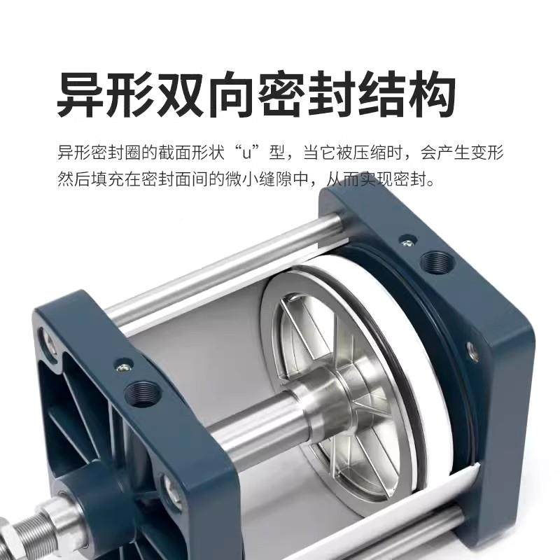 亚德客型标准气缸SC1X025X50X1000X200X300X400X500X6011407X800X