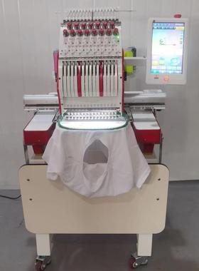 工厂直销全动缝机绣花机家用15针自多语言花帽绣衣绣家YB-1501纫