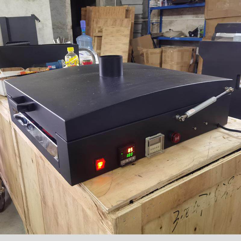A烫画打印手动烘干机简易YQ-400A画机型柯式小卷材衣服撒粉抖烫3
