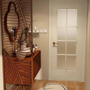 藤编浴室柜组合陶瓷台上盆中古风洗漱台洗手台梅花镜子卫生间吊柜