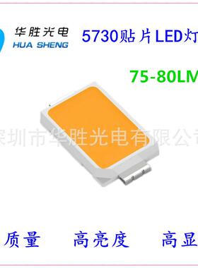 730灯珠0.05W53灯7珠75-80LM57350灯珠57DSH30贴片LED(防硫化）
