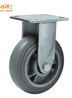 手推脚万轮车向4A50ZTPB*寸5寸6寸8寸重型橡胶向轮定兴锋XFXS带刹