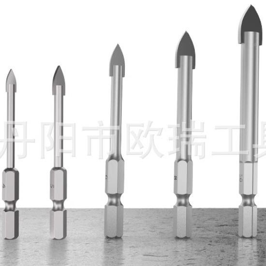 玻厂12829家直销六角柄璃钻头丹瑞阳欧蓝润