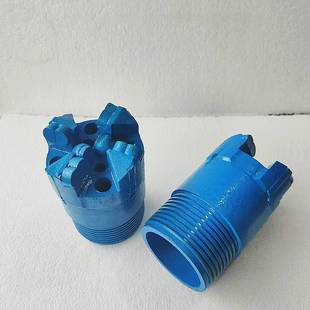 75丝扣四翼非取芯复合片钻头 专攻大理石 花岗岩 无芯岩心管钻头