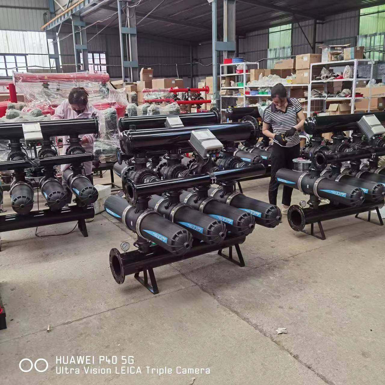 农用灌叠片滤器农田大H棚节水溉灌溉GNB全自动反冲洗过型叠片过滤