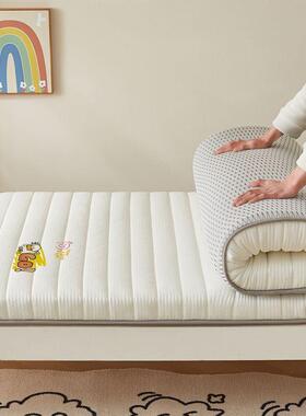 新款人泡绵芙压花加油鸭床垫学生宿舍软床垫家用单床垫垫RMC子榻